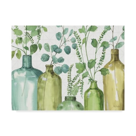 Trademark Fine Art Lisa Audit 'Mixed Greens L' Canvas Art, 14x19 WAP05166-C1419GG